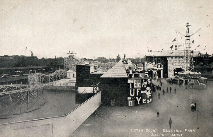 Electric Park - Old Photo Of Concert Hall (newer photo)